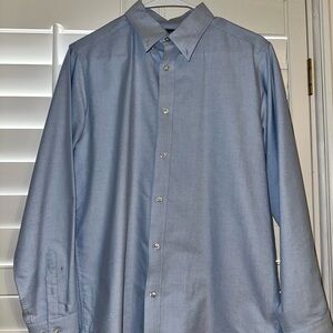 Men's Classic Blue Shirt Lands End